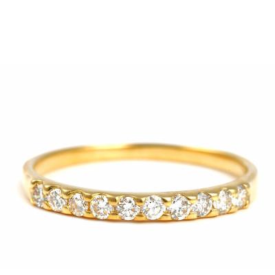 ふるさと納税 鳴沢村 ピンキー　エタニティリング　0.18CT　R3996DI-Y #6の画像