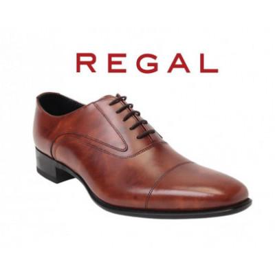 ふるさと納税 奥州市 REGAL革靴 ストレートチップ 725R ブラウン&lt;奥州市モデル&gt; 23.5cm [AM009]