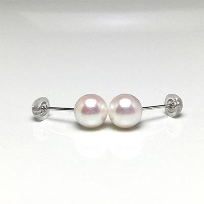 ふるさと納税 志摩市 老舗の真珠専門店・高品質 アコヤ真珠 ピアス 7.0〜7.5ミリ Pt900 |  | 01