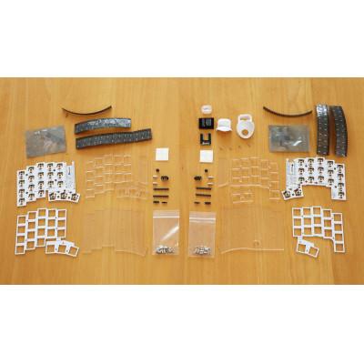 ふるさと納税 飛騨市 トラックボール付き40%左右分割キーボードキット