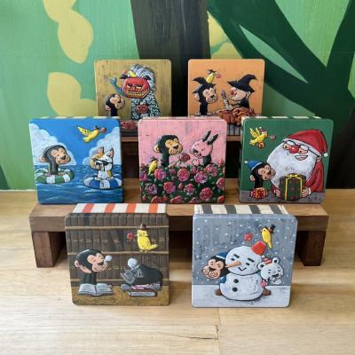 ふるさと納税 寝屋川市 チョコレート専門店[サルくんの旅缶7缶セット]