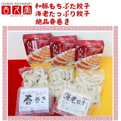 ふるさと納税 藤沢市 餃子60個 海老餃子10個 春巻き5本 セット