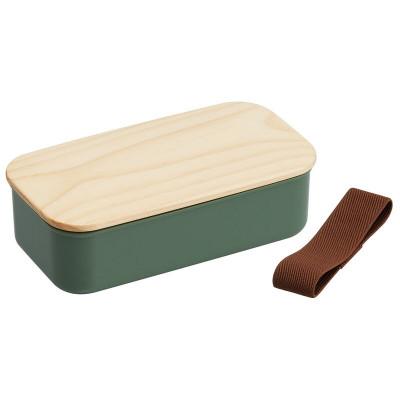 ふるさと納税 奈良市 木蓋ランチボックス 容量400ml PAL5FK セージグリーン 666032