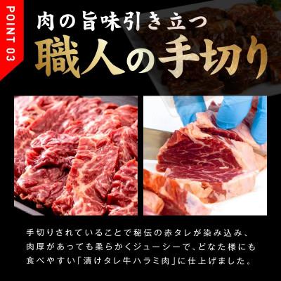ふるさと納税 泉佐野市 牛ハラミ肉 1kg(ハラミ 900g&牛すじ 100g)味付け 焼肉 |  | 03