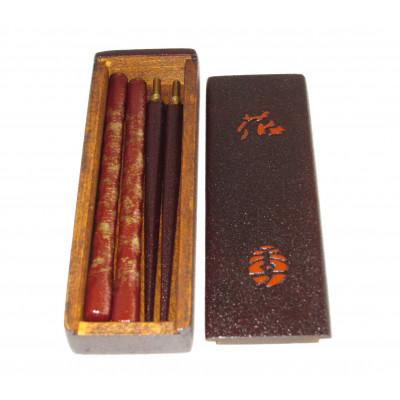 ふるさと納税 高知市 土佐古代塗のマイ箸[花]でいつもの外食をちょっと贅沢に![BF054]