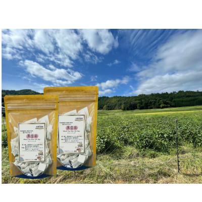 ふるさと納税 南丹市 黒千石大豆の黒豆茶ティーバッグセット(栽培期間中農薬不使用)[(3g×20袋)×2パック]