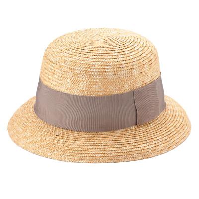 ふるさと納税 春日部市 春日部市伝統工芸品 田中帽子店 麦わら帽子 シエル(GG) 頭囲56cm UK-H136-GG-S