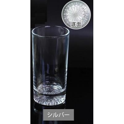 ふるさと納税 海南市 紀州塗り [ぬりもん de Verre] タンブラーグラス 単品 シルバー 225ml