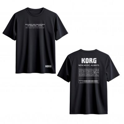 ふるさと納税 稲城市 コルグ プレミアムTシャツ アナログシンセ/Backプリント(XLサイズ)