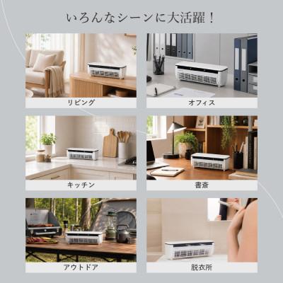 ふるさと納税 つくばみらい市 【めざましテレビで紹介】LAViNO クールエアーミスト (ホワイト) ミニクーラー ミスト |  | 03