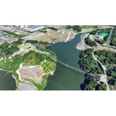 ふるさと納税 茨木市 【GRAVITATE OSAKA】ブリッジバンジー+入園・吊り橋\u0026飲食クーポン券(1名様分)の画像