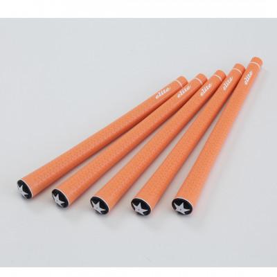 ふるさと納税 東大阪市 [バックラインあり/ワイルドオレンジ/5本]Y360SH ゴルフ練習器具 エリートグリップ