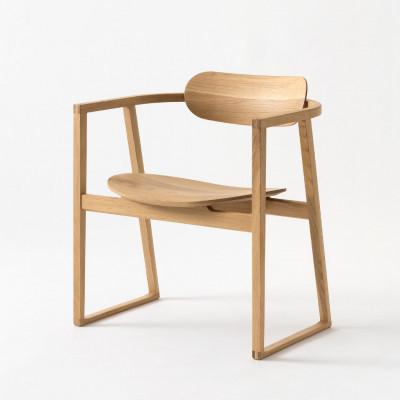 ふるさと納税 飛騨市 [飛騨の家具] HIDA SUWARI ラウンジチェア(板座) 飛騨市産材仕様