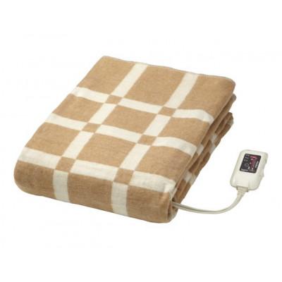 ふるさと納税 岸和田市 洗える保温性に優れたゲルマニウム電気掛敷兼用毛布[188×130cm]ベージュ1枚