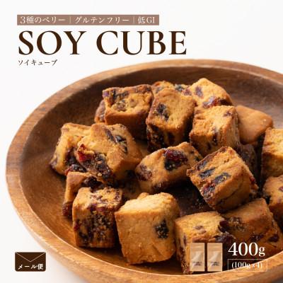 ふるさと納税 静岡市 ソイキューブ 3種のベリー 400g(100g×4袋)