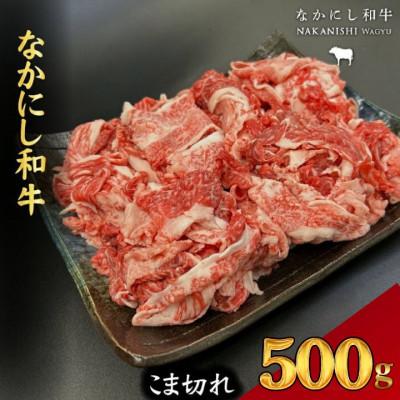 ふるさと納税 小林市 [宮崎県西ノ原牧場直送]宮崎県なかにし和牛こま切れ 500g(E106)(小林市)