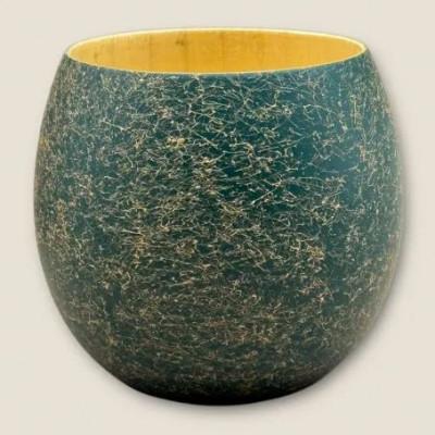 ふるさと納税 高野町 木製 エッグカップ 乱糸マット仕上げ 草色