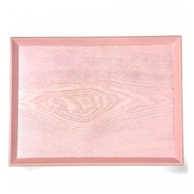 ふるさと納税 高野町 長手トレイ 桜色