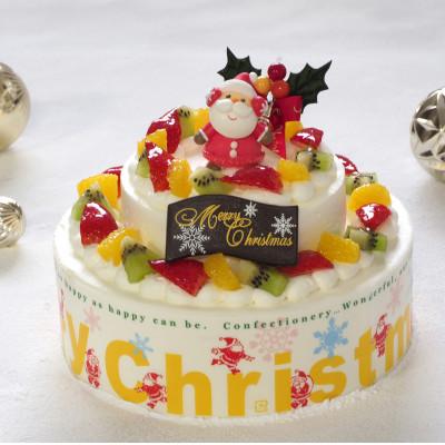 ふるさと納税 阿波市 クリスマス生クリームミニダブルタワー