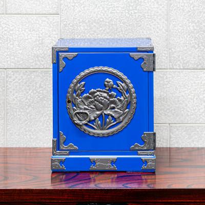 ふるさと納税 利府町 [ふるさと納税限定]仙台箪笥 舟箪笥 藍色漆塗り