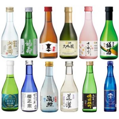 ふるさと納税 神戸市 神戸の酒蔵飲み比べセット(300ml x 12本) ※神戸市内の3郷(西郷・御影郷・魚崎郷)