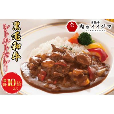 ふるさと納税 水戸市 カレー レトルト イイジマ和牛カレー 10袋入り