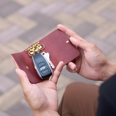 ふるさと納税 豊岡市 豊岡財布 haaki Leatherキーケース HLC501 ヴィーノ