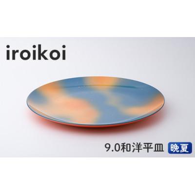 ふるさと納税 加賀市 iroikoi 9.0 和洋平皿 晩夏