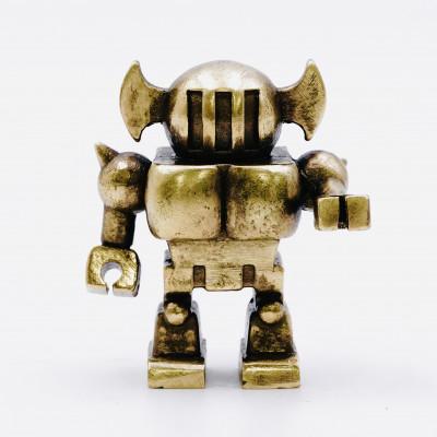 ふるさと納税 高岡市 福香 -FUKKA- ロボット2号/ROBOT TYPE2 ゴールド お香立て