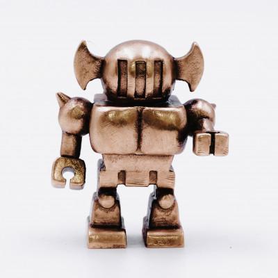 ふるさと納税 高岡市 福香 -FUKKA- ロボット2号/ROBOT TYPE2 ブロンズ お香立て