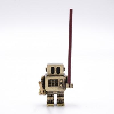 ふるさと納税 高岡市 福香 -FUKKA- ロボット1号/ROBOT TYPE1 ゴールド お香立て