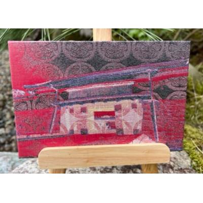 ふるさと納税 与謝野町 御城印帳(二条城) 赤[数量限定]