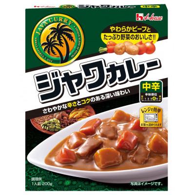 ふるさと納税 江南市 ハウス レトルトジャワカレー 中辛 ×30個 レトルト食品 House レンジ調理対応