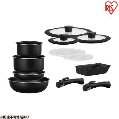 ふるさと納税 大河原町 フライパン セット ih アイリスオーヤマ 12点セット
