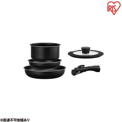 ふるさと納税 大河原町 フライパン セット ガス火専用 アイリスオーヤマ 5点セット