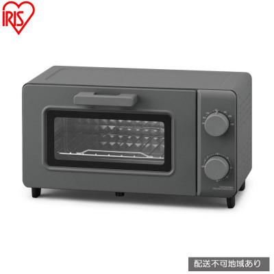 ふるさと納税 大河原町 オーブントースター(2枚焼き) ウォームグレー アイリスオーヤマ