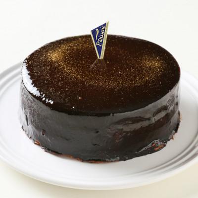 ふるさと納税 阿波市 [4号]ザッハトルテ 冷凍チョコレートケーキ 固定チョコプレート付き