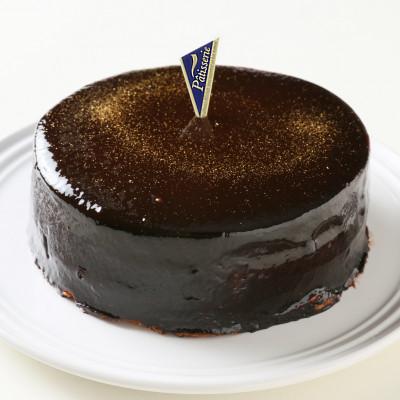 ふるさと納税 阿波市 [5号]ザッハトルテ 冷凍チョコレートケーキ 固定チョコプレート付き