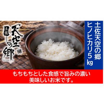 ふるさと納税 本山町 ★令和7年産★ 本山町の棚田で育てられた「土佐天空の郷ヒノヒカリ」5kg