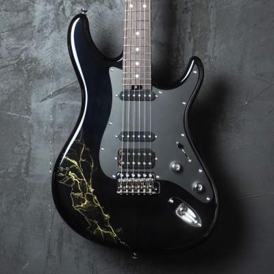 ふるさと納税 尼崎市 国産エレキギター Stem Sonia ink art|[現品限り][Sago]