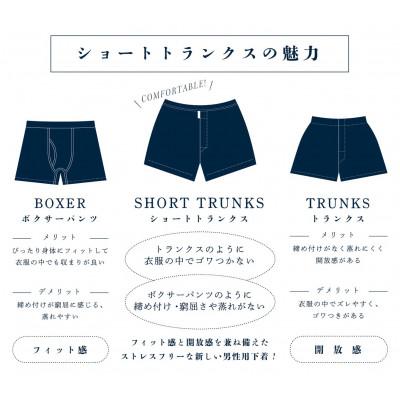 ふるさと納税 豊岡市 ZIVANE 3枚セット M ショートトランクス 080911 メンズ下着 締め付け感のない |  | 02
