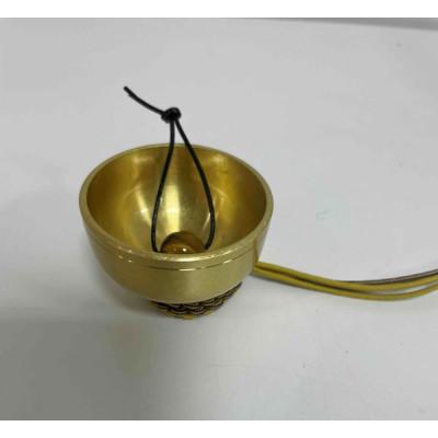 ふるさと納税 高岡市 [高岡銅器]オトノスイッチ組紐座付 光彩 タイガーアイ