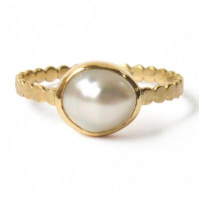 ふるさと納税 座間味村 kerama pearl ring (12号) /