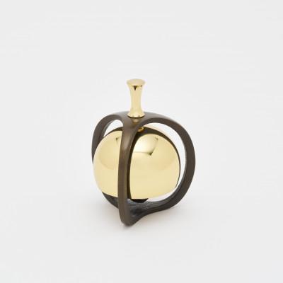 ふるさと納税 高岡市 [高岡銅器]みつわりん ゴールド