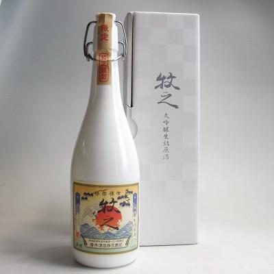 ふるさと納税 南魚沼市 日本酒 青木酒造 鶴齢 大吟醸生詰原酒 牧之 720ml