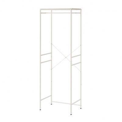 ふるさと納税 大河原町 チェスト上ハンガーラック 幅約63.7cm ホワイト アイリスオーヤマ