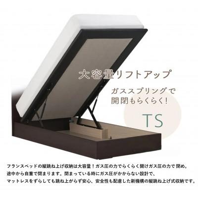 ふるさと納税 上峰町 フランスベッド フレームのみセミダブルFAD-C1 (TS跳ね上げ収納330mm)フレームカラー選択の画像