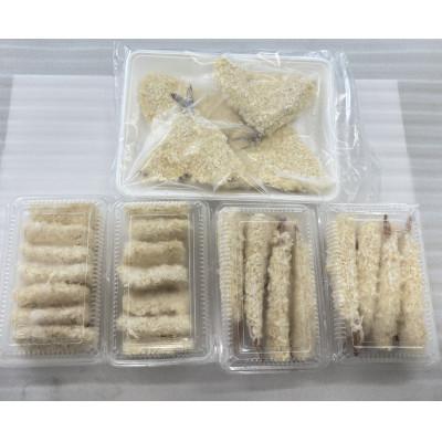 ふるさと納税 西尾市 当店手作りフライセット!エビフライ、イカフライ、アジフライ3大フライセット