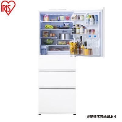 ふるさと納税 大河原町 冷凍冷蔵庫 428L シルキーホワイト(4ドア)アイリスオーヤマ スリム