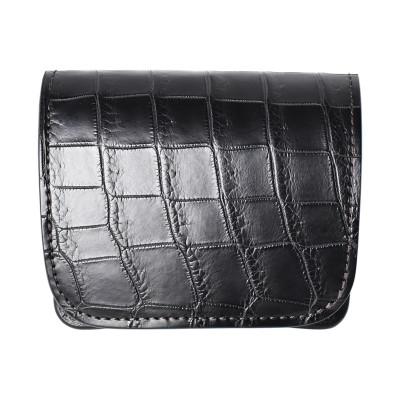 ふるさと納税 河内町 WILDSWANSクロコダイルCASA(ブラック)